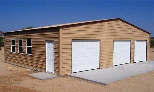 MOHAVE STYLE THREE-CAR GARAGE