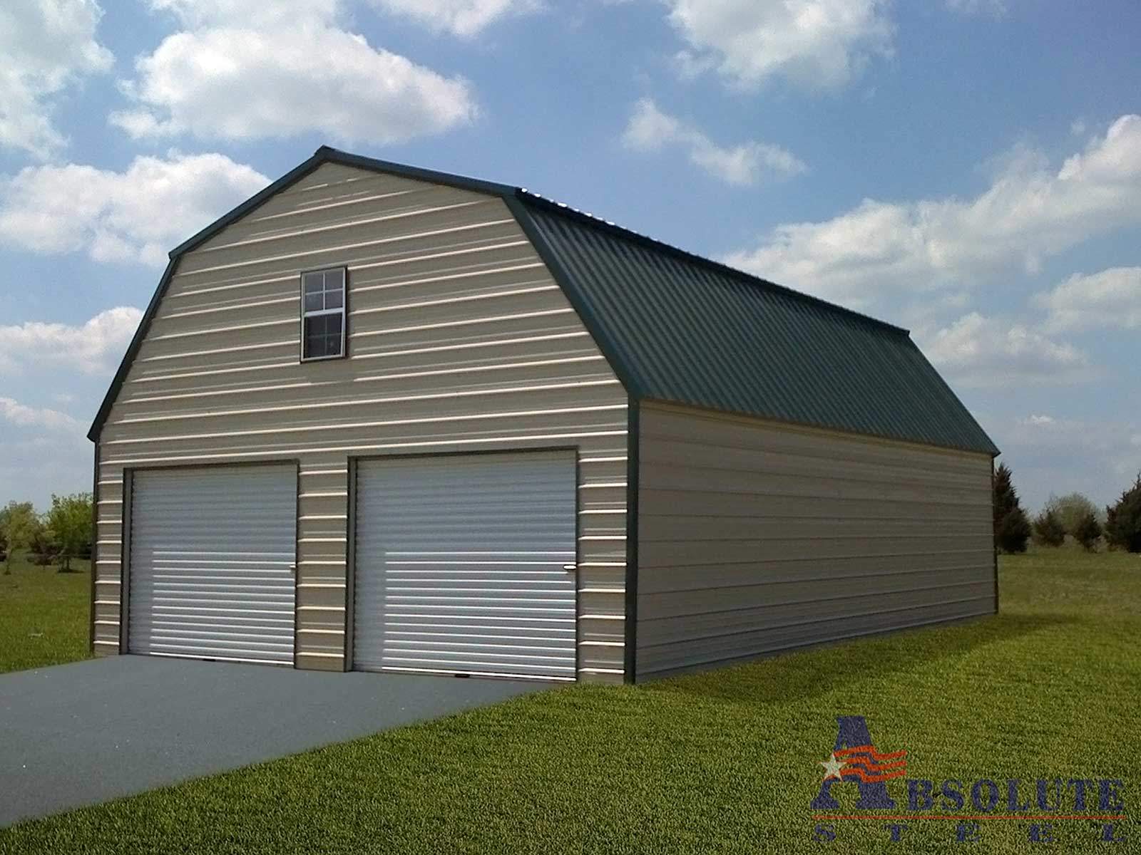 gambrel steel home kit