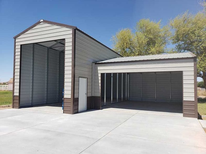 Mohave Style Metal Building