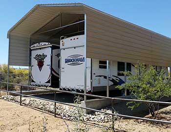 RV Carports and Shade Covers