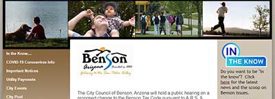 City of Benson, Arizona